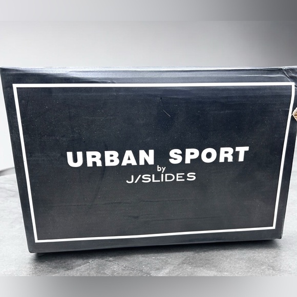 NIB Urban Sport by J/Slides TALIA Gray Mesh Lace-Up Sneakers Women's 9M - Picture 6 of 7